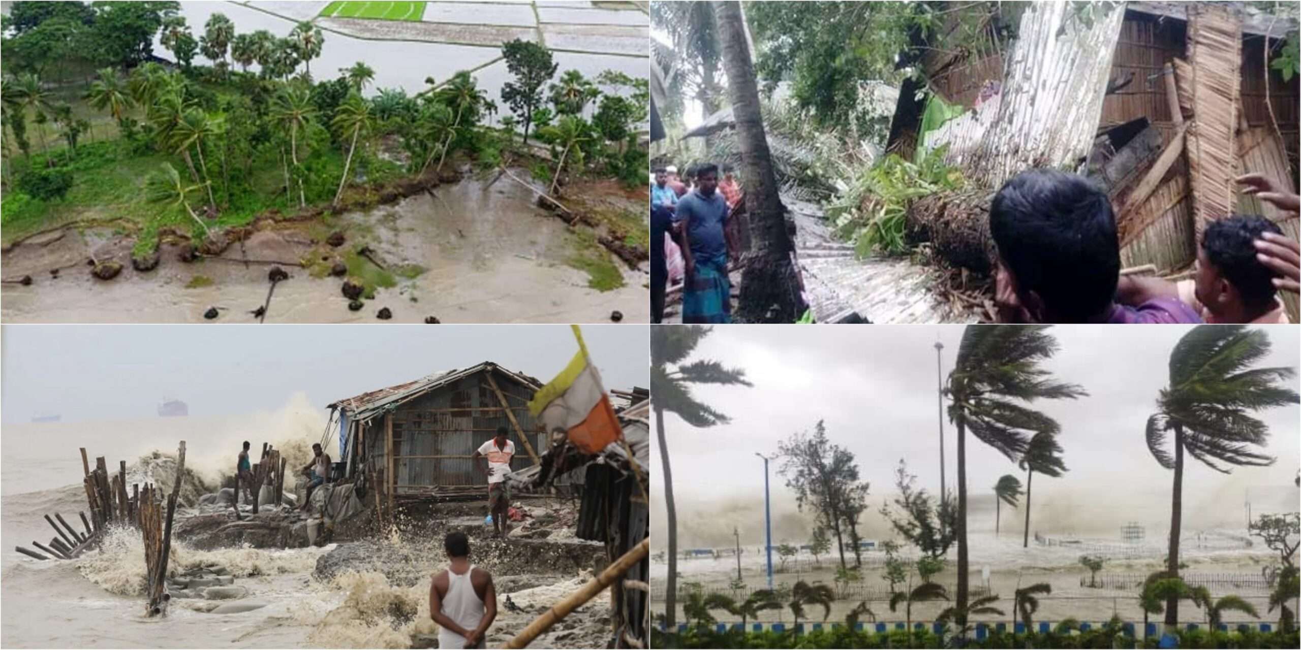 ঘূর্ণিঝড় সিত্রাংয়ের প্রভাবে তছনছ বাংলাদেশের উপকূলীয় এলাকা, মৃত বেড়ে ১৫