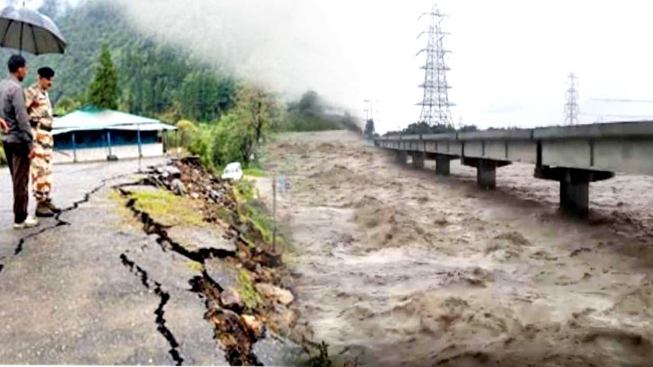 প্রবল বৃষ্টিতে বানভাসি উত্তরবঙ্গ! ধসের সম্মুখীন এলাকাবাসী