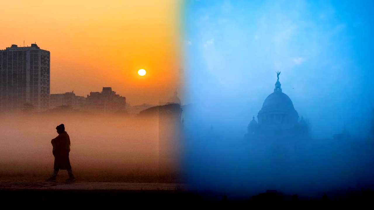 মেঘে ঢাকল কলকাতা, ছুটির রবিবারে ঠান্ডার আমেজ