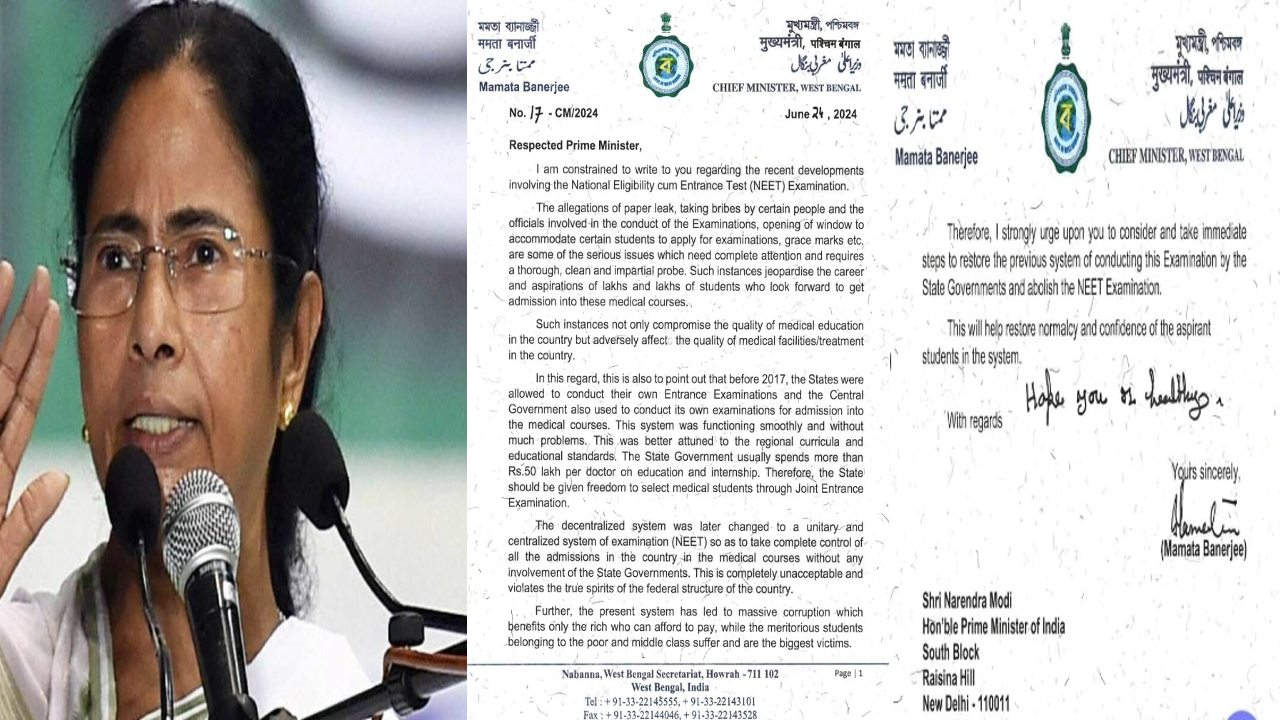 Mamata letter