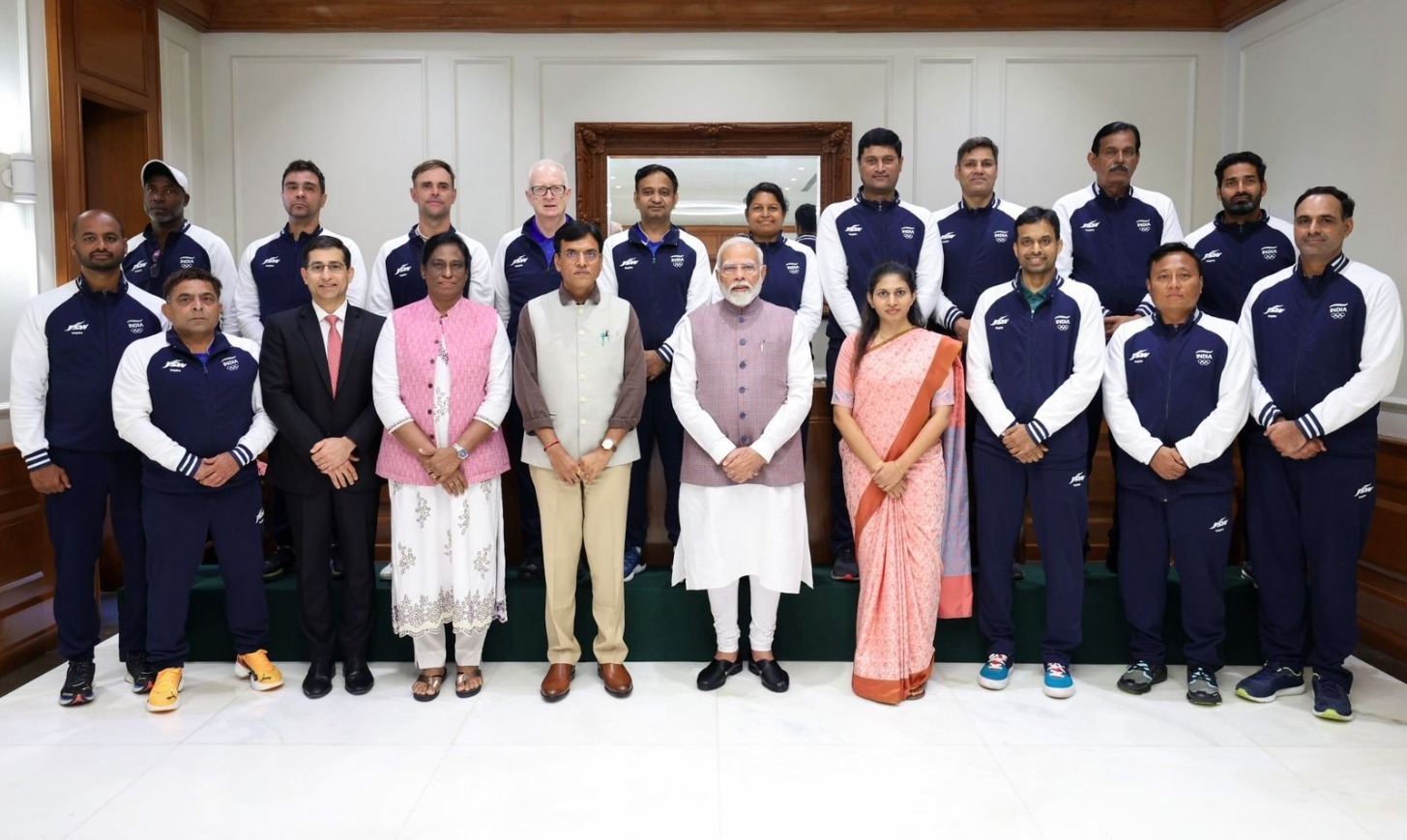 Narendra Modi: প্যারিস অলিম্পিকের আগেই প্রতিযোগীদের সঙ্গে সাক্ষাৎ প্রধানমন্ত্রীর, ২০৩৬-এর অলিম্পিকের কথাও তুললেন মোদি