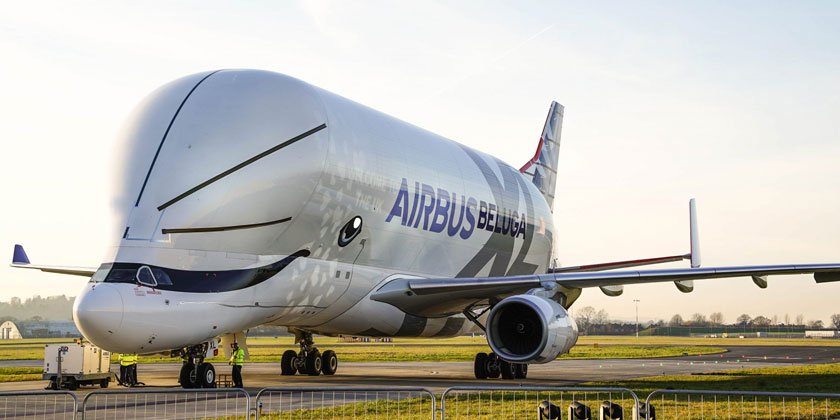 Airbus Beluga XL: কলকাতা বিমানবন্দরে বেলুগা এক্স এল সিরিজের পণ্যবাহী বিমান